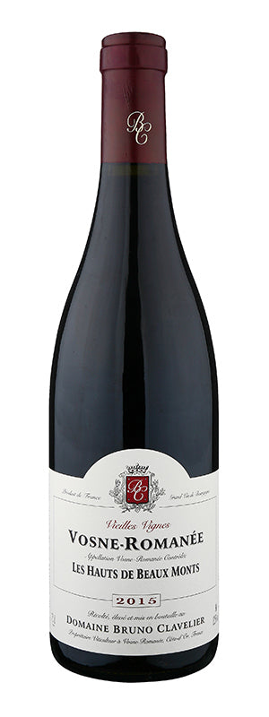 Domaine Bruno Clavelier, Vosne-Romanée AOC "Les Hautes de Beaux Monts", 2015
