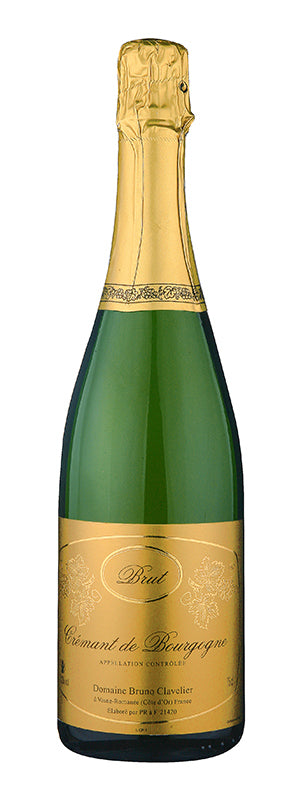 Domaine Bruno Clavelier, Crémant de Bourgogne AOC Blanc, NV