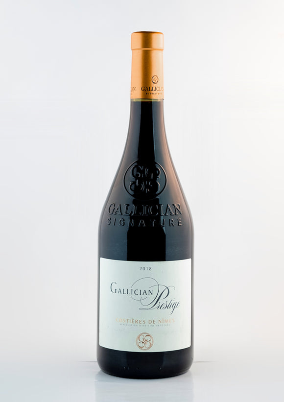 Cave Pilote de Gallician, AOP Costieres de Nimes, PRESTIGE, Rouge, 2018