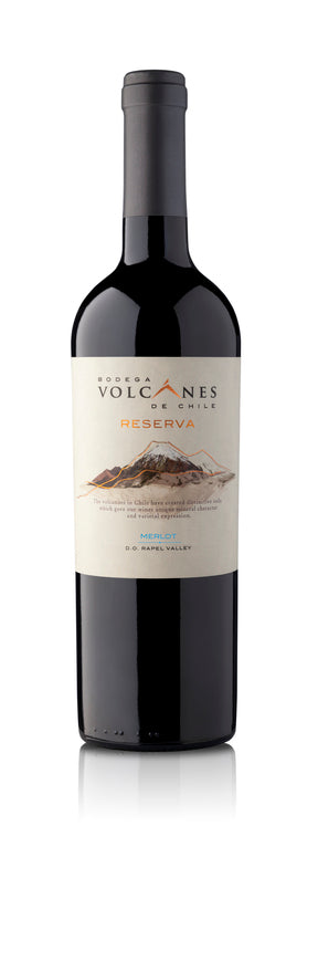 Bodega Volcanes De Chile, Reserva Merlot, 2021