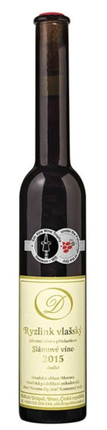 Oldřich Drápal, Ryzlink vlašský, slámové víno, 0,2 l, 2015