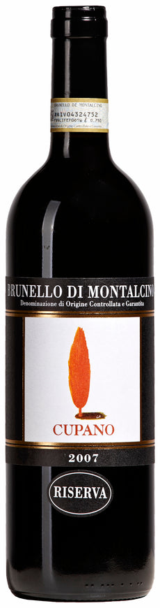 Cupano, Brunello di Montalcino Riserva DOCG, 2007