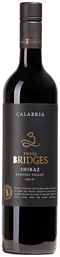 Calabria Family Wines, Shiraz "Three Bridges", 2013