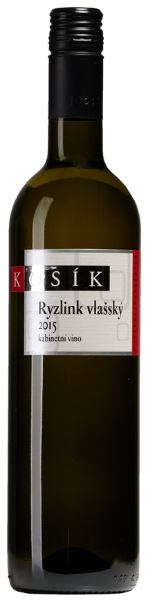 Vinařství Kosík, Ryzlink vlašský, kabinet, 2015