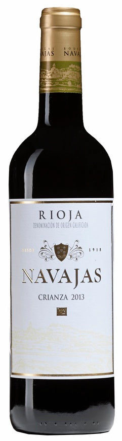 Bodegas Navajas, Crianza, Tinto, 2013