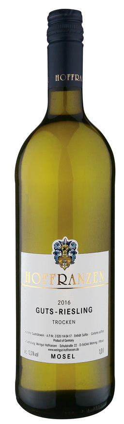 Weingut Hoffranzen, Gutsriesling trocken (1,0 l) , 2016