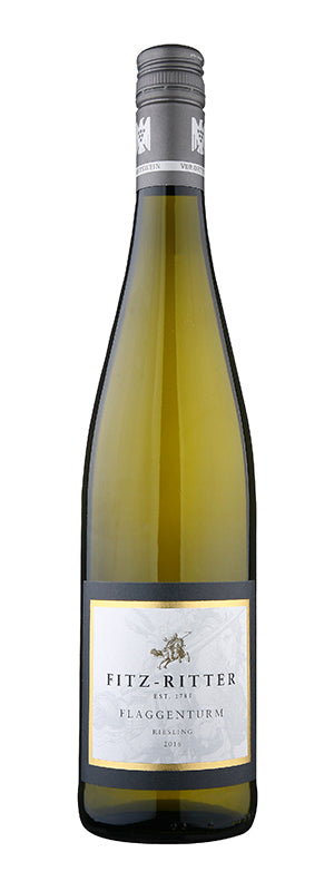 Fitz-Ritter, Riesling feinherb "Flaggenturm" BIO, 2016