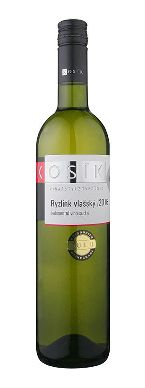 Vinařství Kosík, Ryzlink vlašský, kabinet, 2016