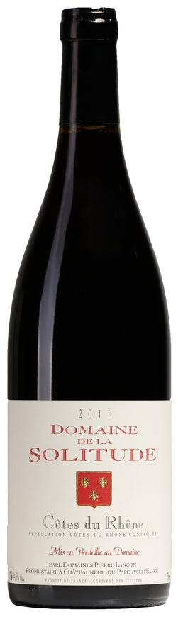 Domaine de La Solitude, Côtes du Rhône AOC Rouge, 2011