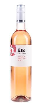 Vinařství Ilias, Rosé Merlot Pinot Noir, pozdní sběr, suché, 2020