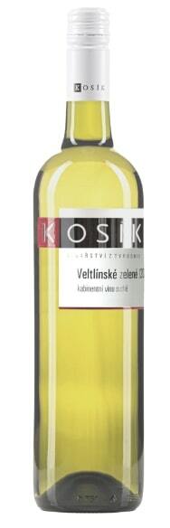 Vinařství Kosík, Veltlínské zelené, zemské víno, 2021